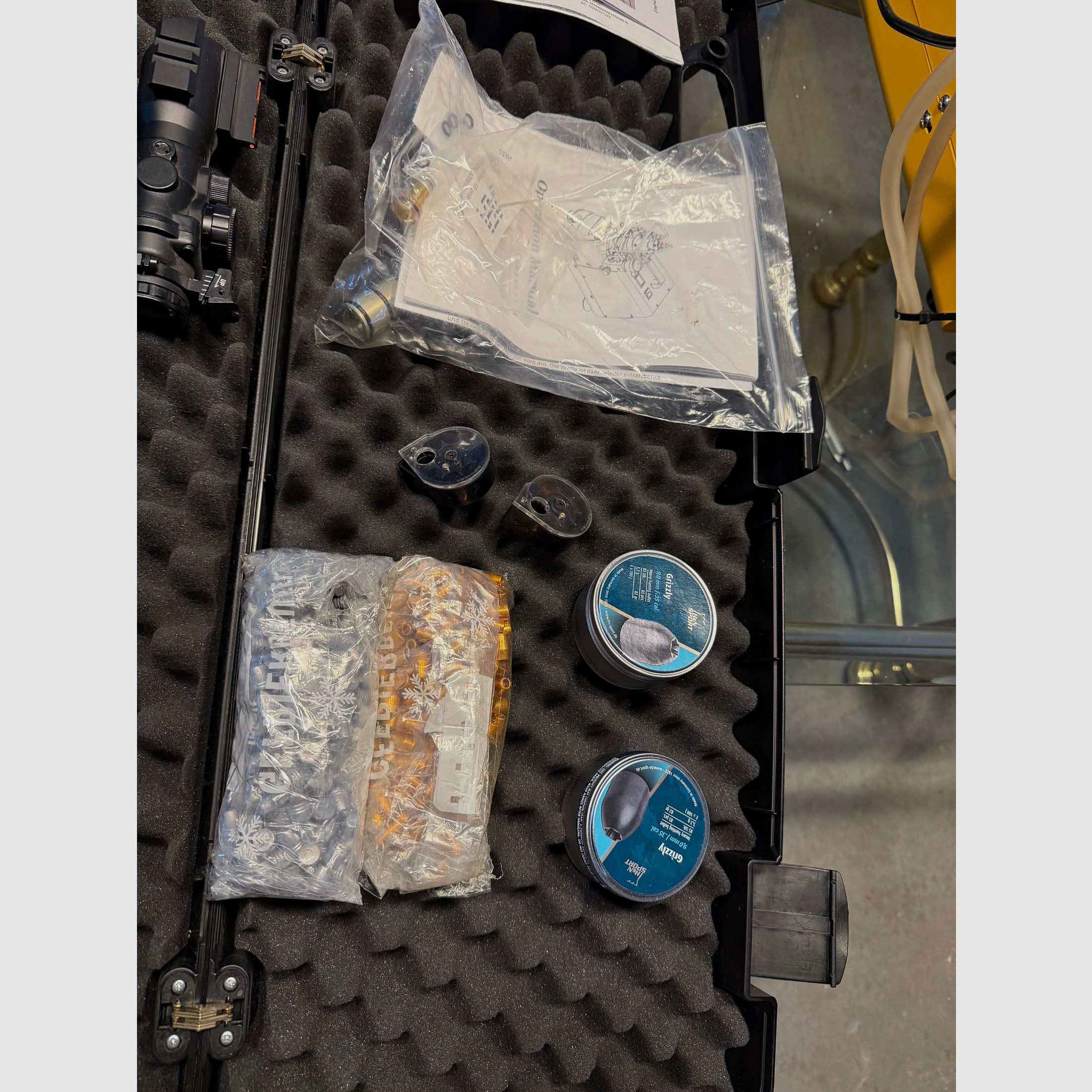 AEA HP Max PCP-luchtgeweer met ZF OVP luchtcompressor enz.