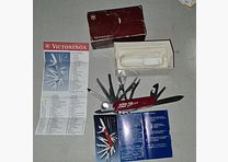 CUCHILLO SUISO VICTORINOX SWISS CHAMP CUCHILLO DEL EJÉRCITO NUEVO / ¡LEER DESCRIPCIÓN!