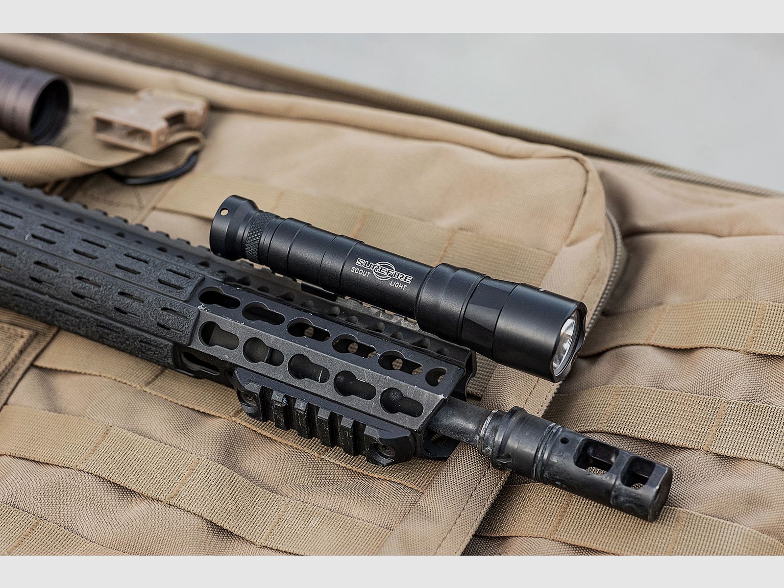 SUREFIRE M640DFT-BK-PRO TURBO SCOUT LIGHT® PRO 3-Volt w/ Z68 Tailcap, image 4 of 11