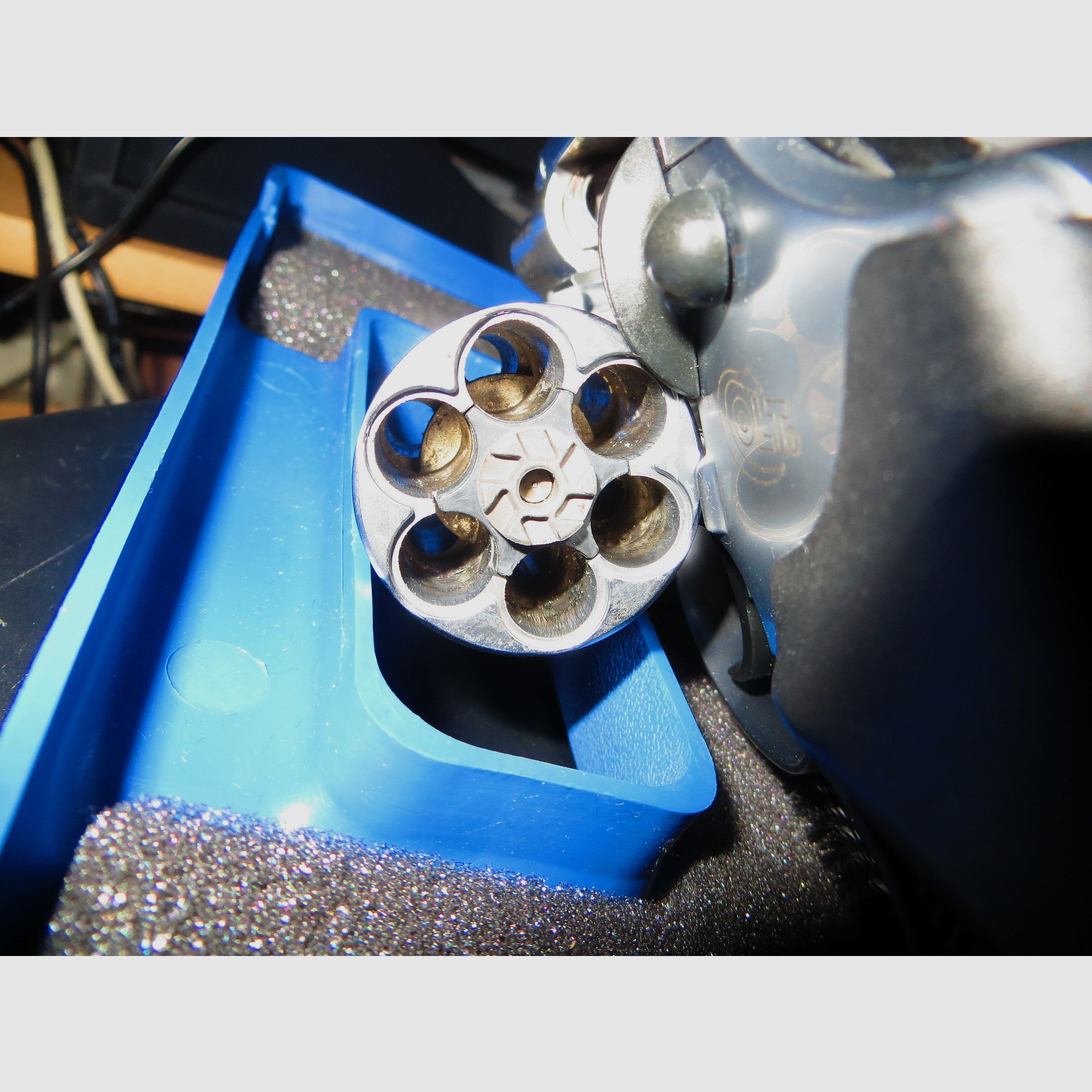 COLT Detective Spezial (Nickel) Cal. 380 RK (9mm) Knall (ungeschossen)