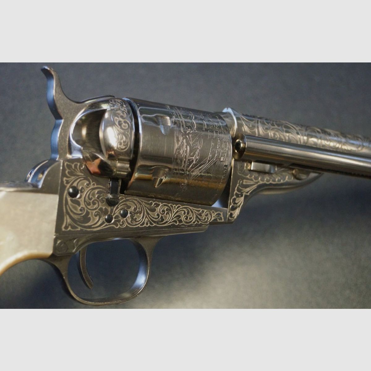 Uberti 1871 Open Top Early Model Graviert, Bild 2 von 5